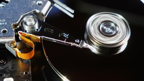 Broken Computer Hard Disk