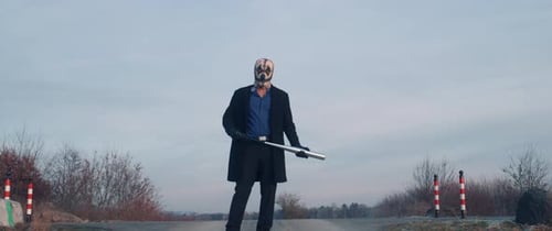 Evil Man on a Street