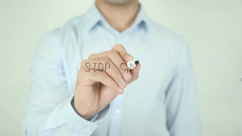 Stop GMO, Writing On Screen