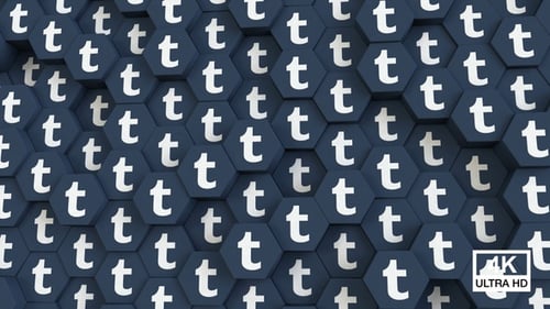 Tumblr Sechseckiger Hintergrund