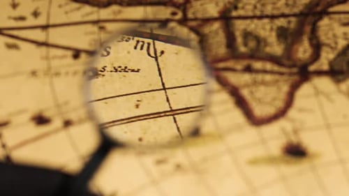 Exploring an Old Map 1473