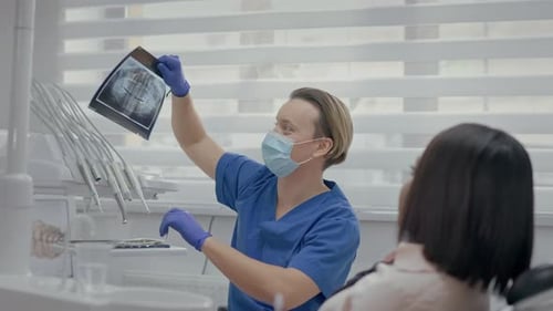 Reception At Dentist