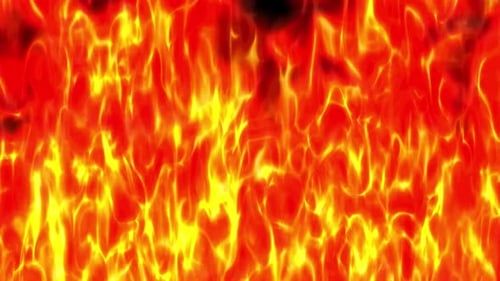 Abstract Fiery Fluid Motion Background Loop