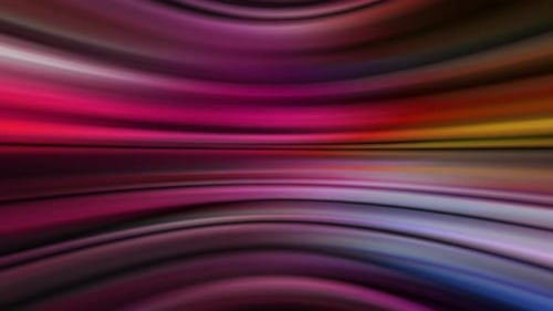 Colorful Fluid Lines Abstract Motion Background Animation
