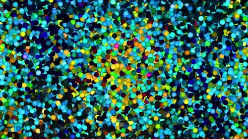 Festive Spheres Abstract Background Digital Rendering