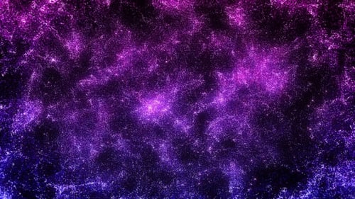 Abstract Glowing Particle Field Background Loop