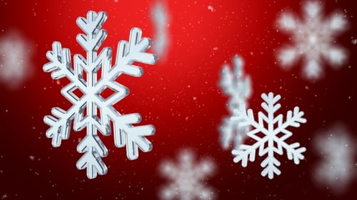 Schneeflocken-Hintergrund