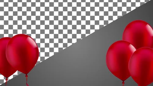 Balloons Alpha Channel