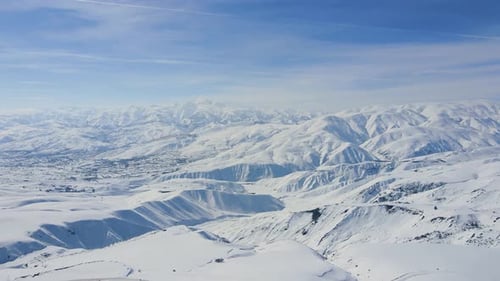 Winter Mountain Landscape