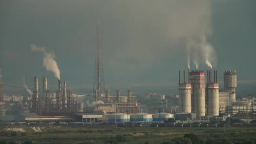 Oil and Gas Refinery Plant