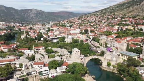 Mostar City and Old Bridge