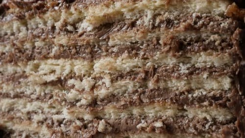 Delicious Chocolate Cake with Layers of Frosting