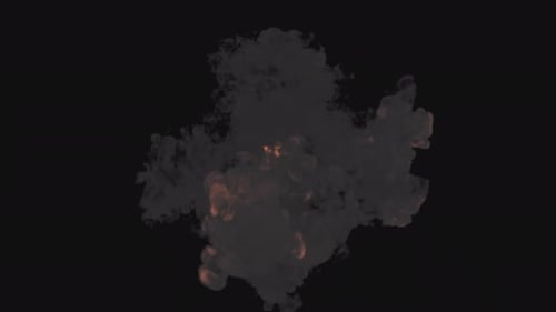 Dynamic Fire and Smoke Explosion Transitions