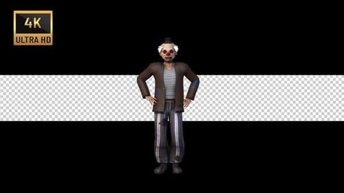 Danse du clown - Halloween Concept