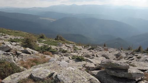 Summer Mountains Landscape