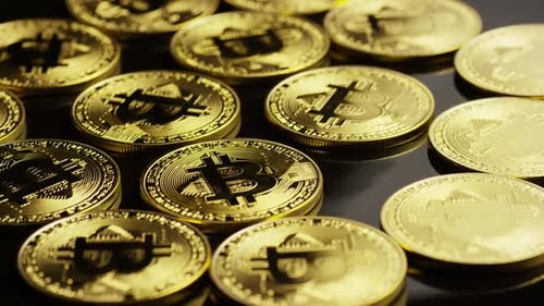 Plan rotatif de Bitcoins (cryptomonnaie numérique) - BITCOIN