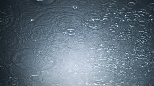 Water drop and ripple, Slow Motion