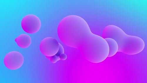 Pastel Blobs Background