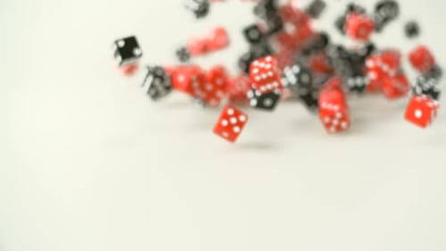 Dice rolling, Slow Motion