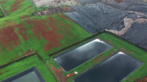 Large Garbage Dump on the Island of Mauritius