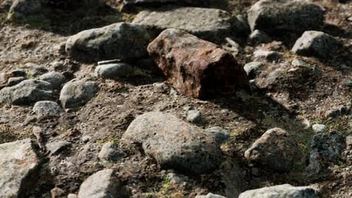 Close Up of Rocky Stones Formation