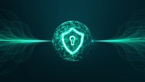 Technology Security Concept.