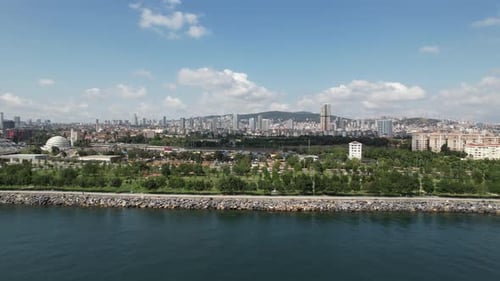 Aerial City View
