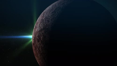 4K Makemake Planet im Weltraum