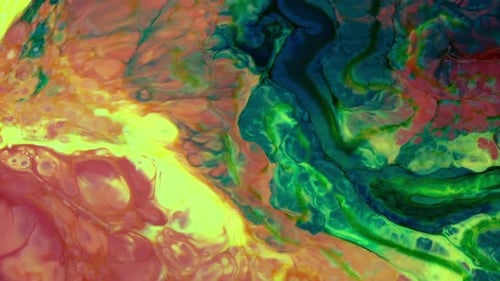 Abstract Colorful Paint Ink Explode Diffusion Psychedelic Movement 23