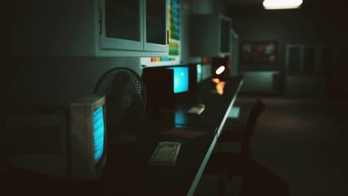 Old Dark Vintage Computing Laboratory