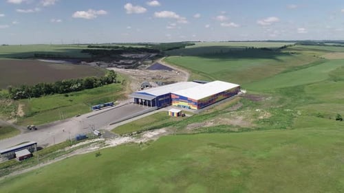 Waste Sorting and Recycling Plant.