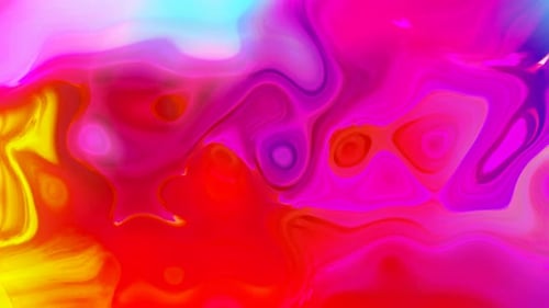 Vibrant Abstract Fluid Liquid Colorful Background Animation