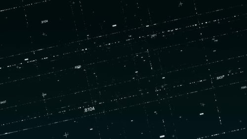 Flying Grid Background