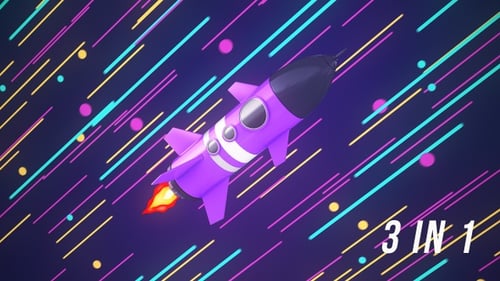 Flug mit Weltraumraketen