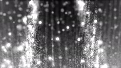 White Gray Dust Particles with Light Particles