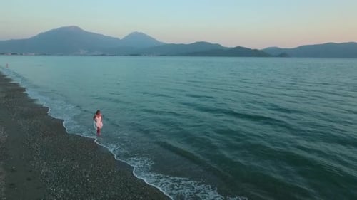 Walking On The Beach