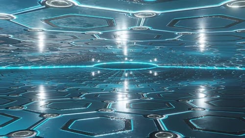 Scifi Light Tunnel