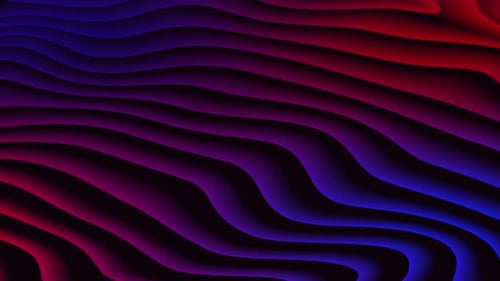 Abstract Wavy Gradient Background Loop