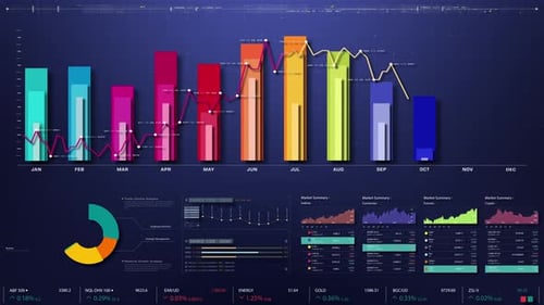 Business Infographic Screen Mock up Presentation 14