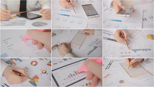 Analyzing Financial Data in Workplace