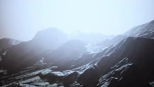 Morning Fog in Desert Sinai