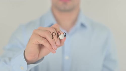 Automatisation des processus, écriture sur écran transparent