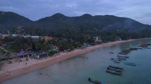 Flying Evening Beach