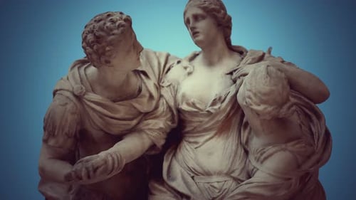 Statue antique d'Arria et Poetus