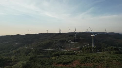Windmills 4k