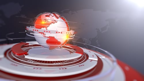 News Backdrop Seamlessly Loop