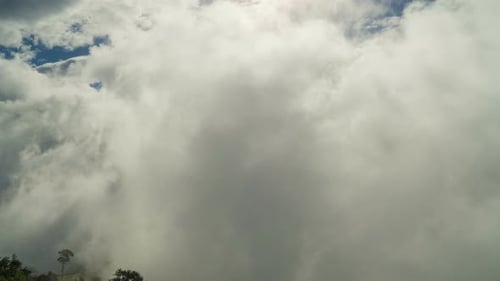 Clouds Above Mountain