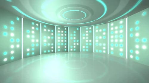Raumschiff-Lobby-Hintergrund