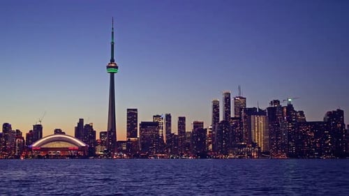 Toronto, Canada - The Skyline at Night
