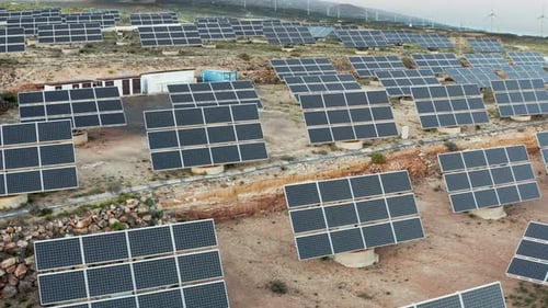 Solar and Wind Power Plant